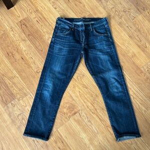 EUC Citizens of Humanity slim boyfriend jeans.
